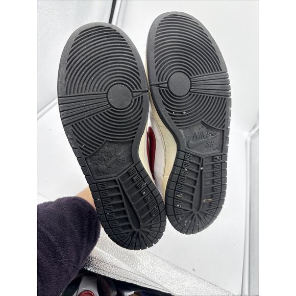 Size 10.5 - Nike Dunk Pro Sb Mid White - Picture 9 of 10